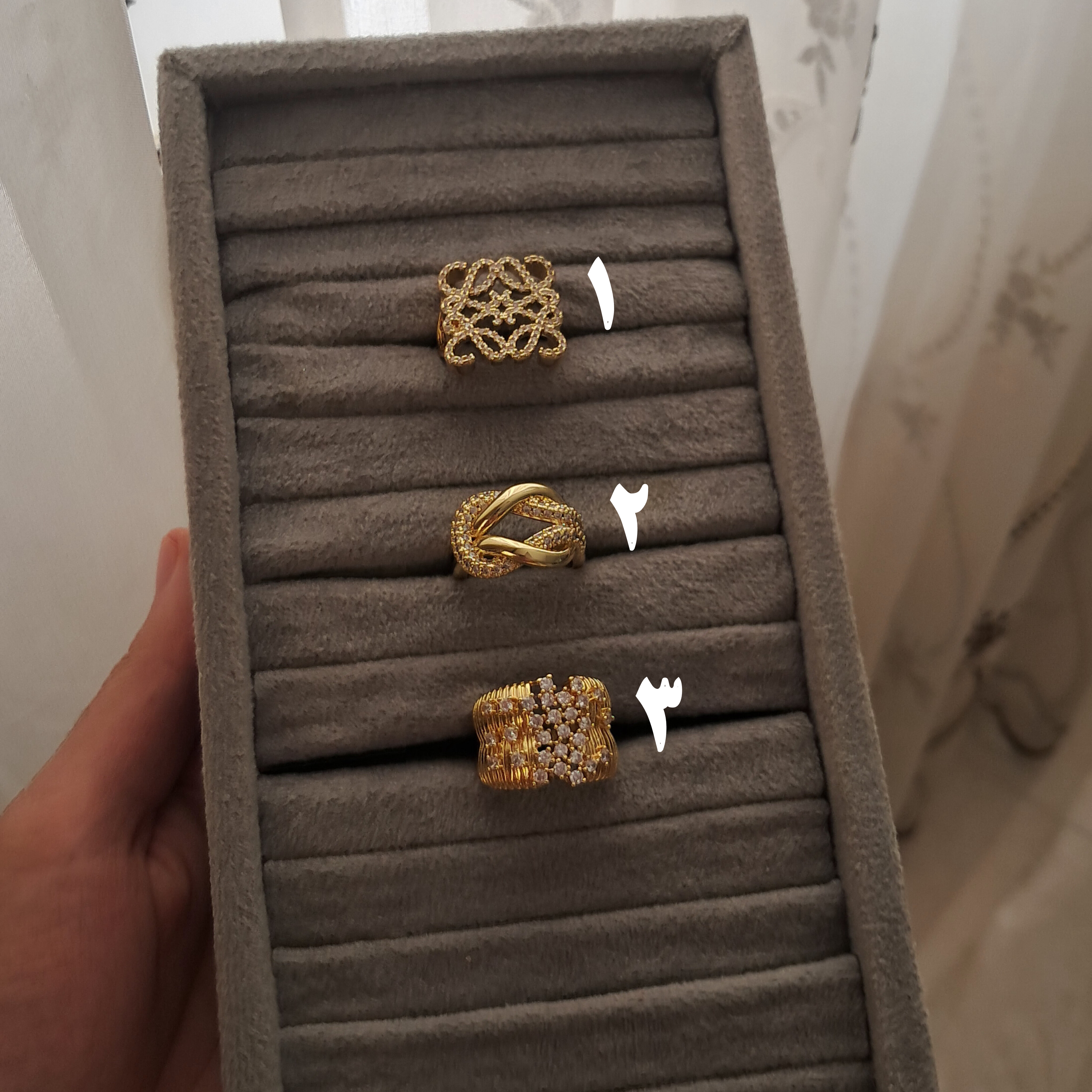 انگشتر های جواهری